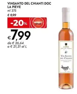 Bennet Vinsanto del chianti doc LA PIEVE offerta
