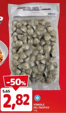 DPiù Vongole del pacifico offerta
