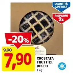 DPiù Crostata frutti di bosco offerta