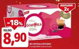 DPiù 60 CAPSULE INTENSO Compatibile Dolce Gusto offerta