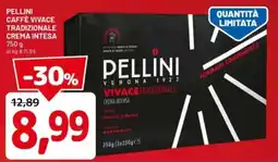 DPiù Pellini caffè vivace tradizionale crema intesa offerta