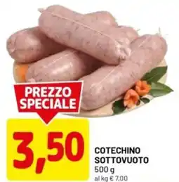 DPiù Cotechino sottovuoto offerta