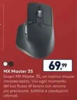 Unieuro logitech MX Master 35 offerta