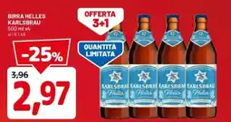 DPiù Birra helles karlsbrau offerta