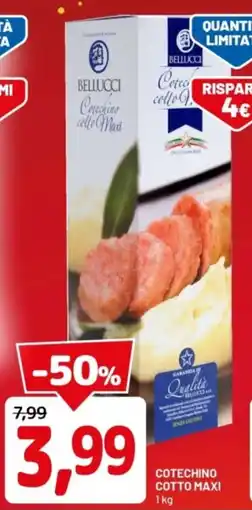 DPiù Cotechino cotto maxi offerta