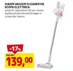 DPiù Xiaomi vacuum cleaner 69, scopa elettrica offerta