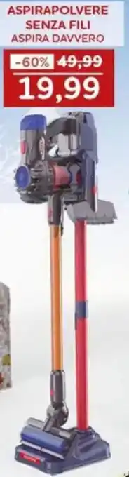 Aspirapolvere senza fili