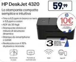 Unieuro HP DeskJet 4320 offerta