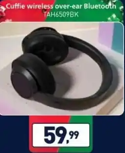 Unieuro PHILIPS Cuffie wireless over-ear Bluetooth TAH6509BK offerta