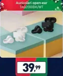 Unieuro PHILIPS Auricolari open-ear TAQ2000BK/WT offerta