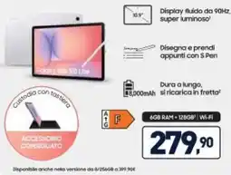 Unieuro Samsung Galaxy Tab S10 Lite offerta
