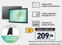 Unieuro Samsung Galaxy Tab A11+ offerta