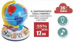 Happy Casa Il mappamondo degli animali offerta