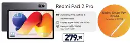 Unieuro Redmi Pad 2 Pro offerta