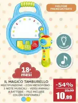 Happy Casa Il magico tamburello offerta