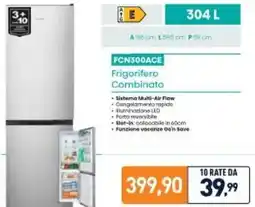 Unieuro Hisense FCN300ACE Frigorifero Combinato offerta
