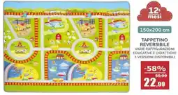 Happy Casa Tappetino reversibile offerta