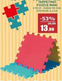 Happy Casa Tappetino puzzle maxi offerta