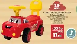 Happy Casa Flash mobil primi passi cavalcabile offerta