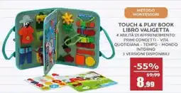 Happy Casa Touch & play book libro valigetta offerta