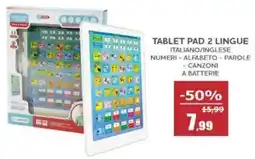 Happy Casa Tablet pad 2 lingue offerta