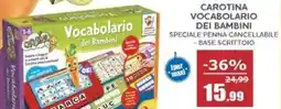 Happy Casa Carotina vocabolario dei bambini offerta