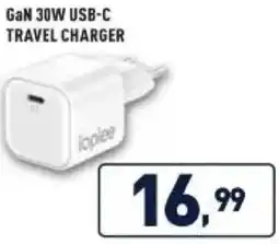 Unieuro ioplee GaN 30W USB-C TRAVEL CHARGER offerta