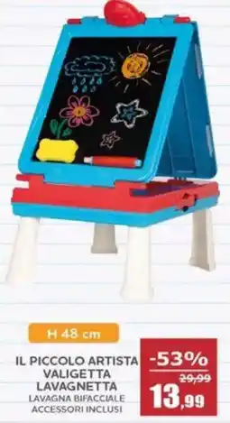 Happy Casa Il piccolo artista valigetta lavagnetta offerta