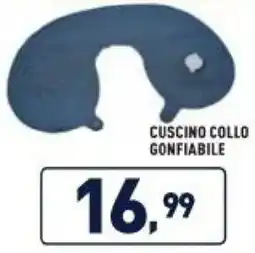 Unieuro Cuscino collo gonfiabile offerta