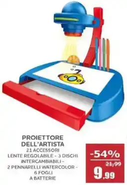 Happy Casa Proiettore dell'artista offerta