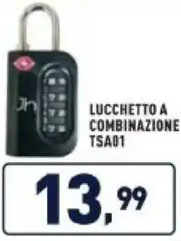 Unieuro LUCCHETTO A COMBINAZIONE TSA01 offerta