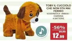 Happy Casa Toby il cucciolo che non sta mai fermo offerta