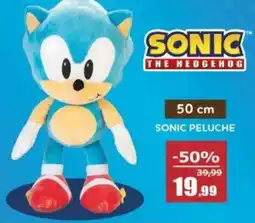 Happy Casa Sonic peluche offerta