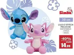 Happy Casa Simba lilo e stitch peluche offerta