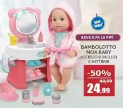 Happy Casa Bambolotto noa baby offerta