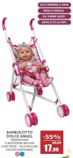 Happy Casa Bambolotto dolce angel offerta