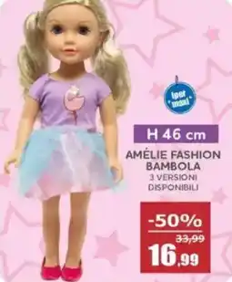 Happy Casa Amélie fashion bambola offerta