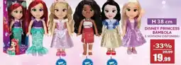 Happy Casa Disney princess bambola offerta