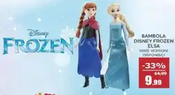 Happy Casa Bambola disney frozen elsa offerta