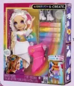 Happy Casa Airbrush & create tanti accessori inclusi per colorare la bambola offerta