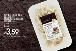 Bennet Ravioli liguri con borragine selezione gourmet BENNET offerta