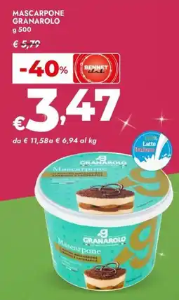 Bennet Mascarpone GRANAROLO offerta