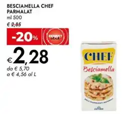 Bennet Besciamella chef PARMALAT offerta