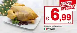 Iper La Grande Cappone testa zampe offerta