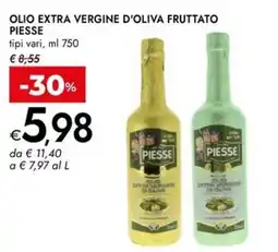 Bennet Olio extra vergine d'oliva fruttato PIESSE offerta