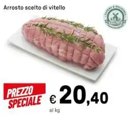 Iper La Grande Arrosto scelto di vitello offerta