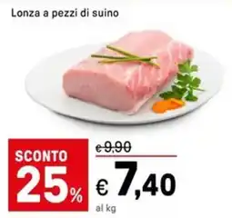 Iper La Grande Lonza a pezzi di suino offerta