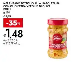 Bennet Melanzane sottolio alla napoletana con olio extra vergine di oliva POLLI offerta