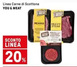 Iper La Grande Linea Carne di Scottona YOU & MEAT offerta
