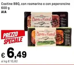 Iper La Grande Costine BBQ, con rosmarino o con peperoncino AIA offerta